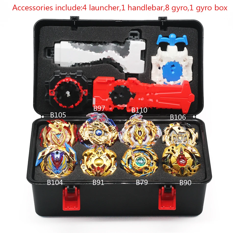 Волчок Beyblade Burst B-129 B127 с пусковым устройством Bayblade Bey Blade металл пластик Fusion 4d Подарочные игрушки для детей