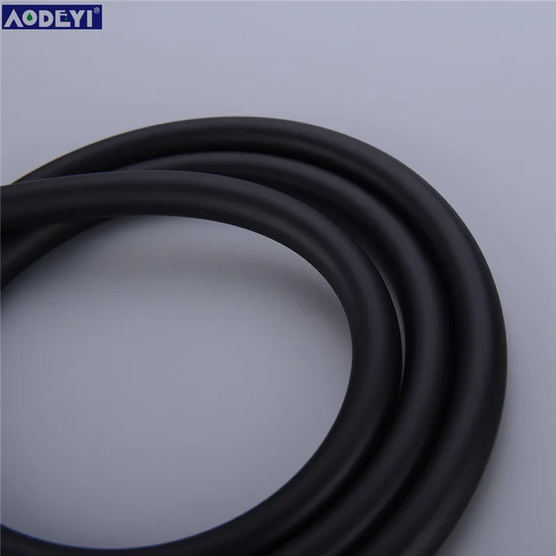 1 5m pvc flexible shower hose 360 degree winding preventing explosion proof pipes bathroom shower set accessories silver black free global shipping