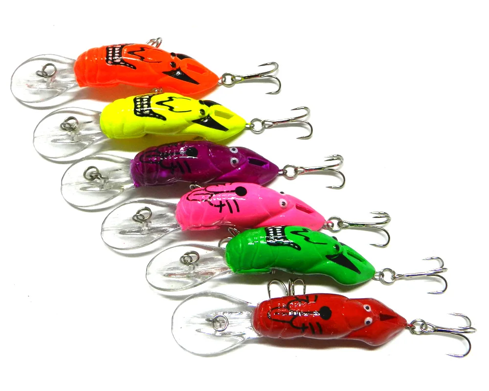 12 шт. жесткие рыболовные приманки 6 цветов 8 5 см 2 г|fishing tackle|fishing lureartificial worm |