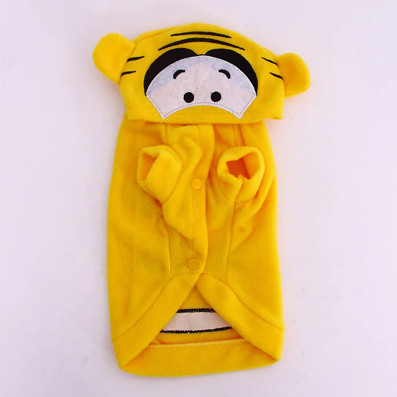 Новое Прибытие Коробки Одежда Для Животных Тигр одежда животных Тедди щенок