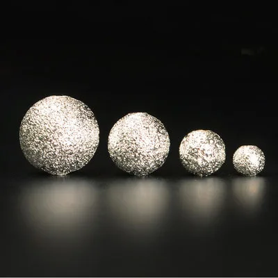 Круглые матовые медные бусины-разделители 4 мм 6 8 50 шт