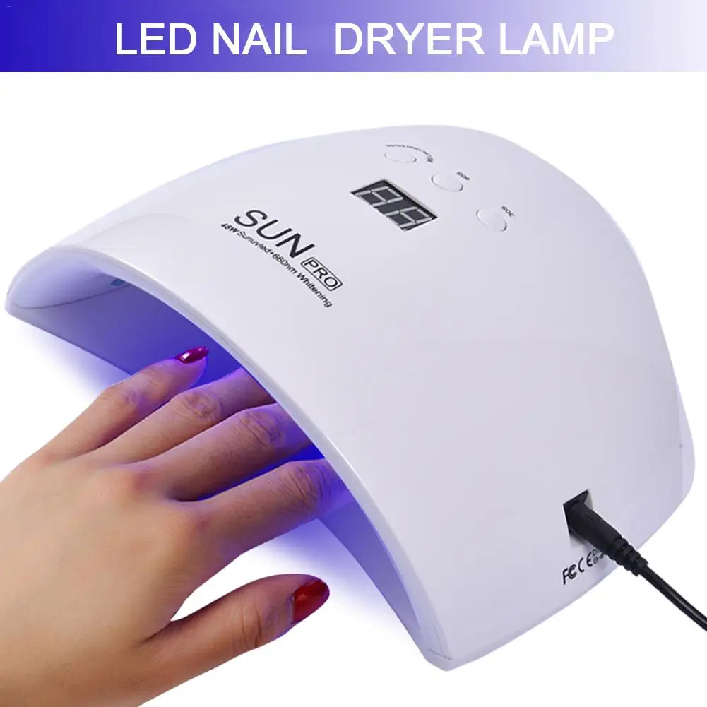 48W Pro УФ лампа светодиодный светильник для ногтей Сушилка всех гелей