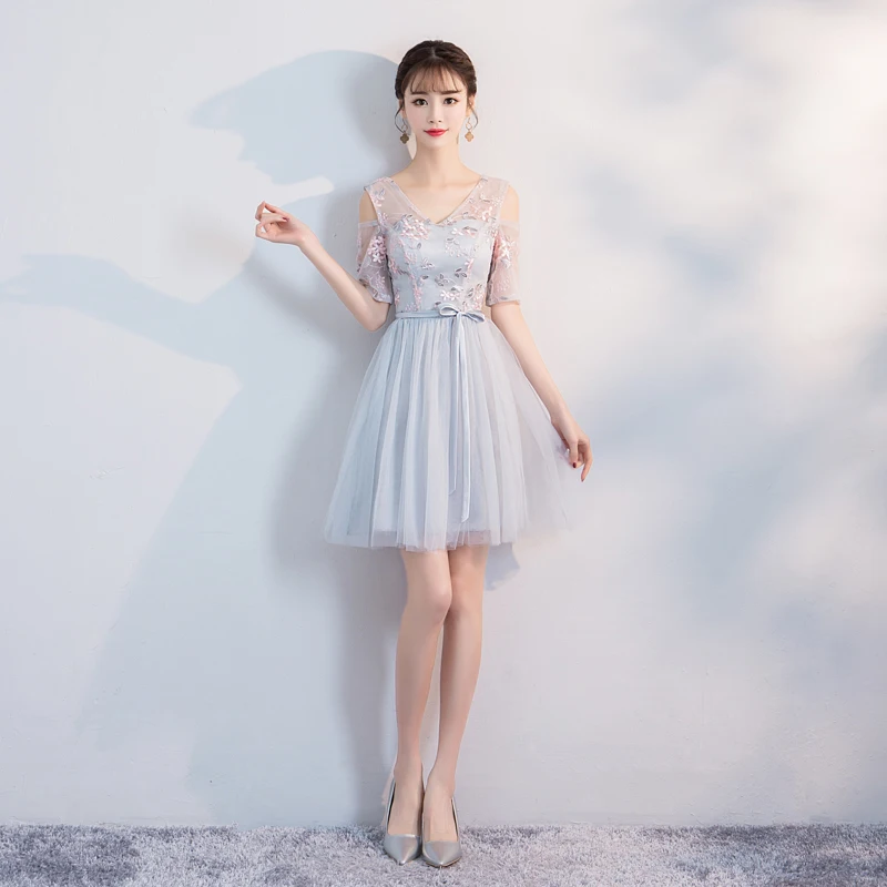 Женское вечернее платье с цветочной вышивкой и аппликацией размера плюс на выпускной Бандажное летнее