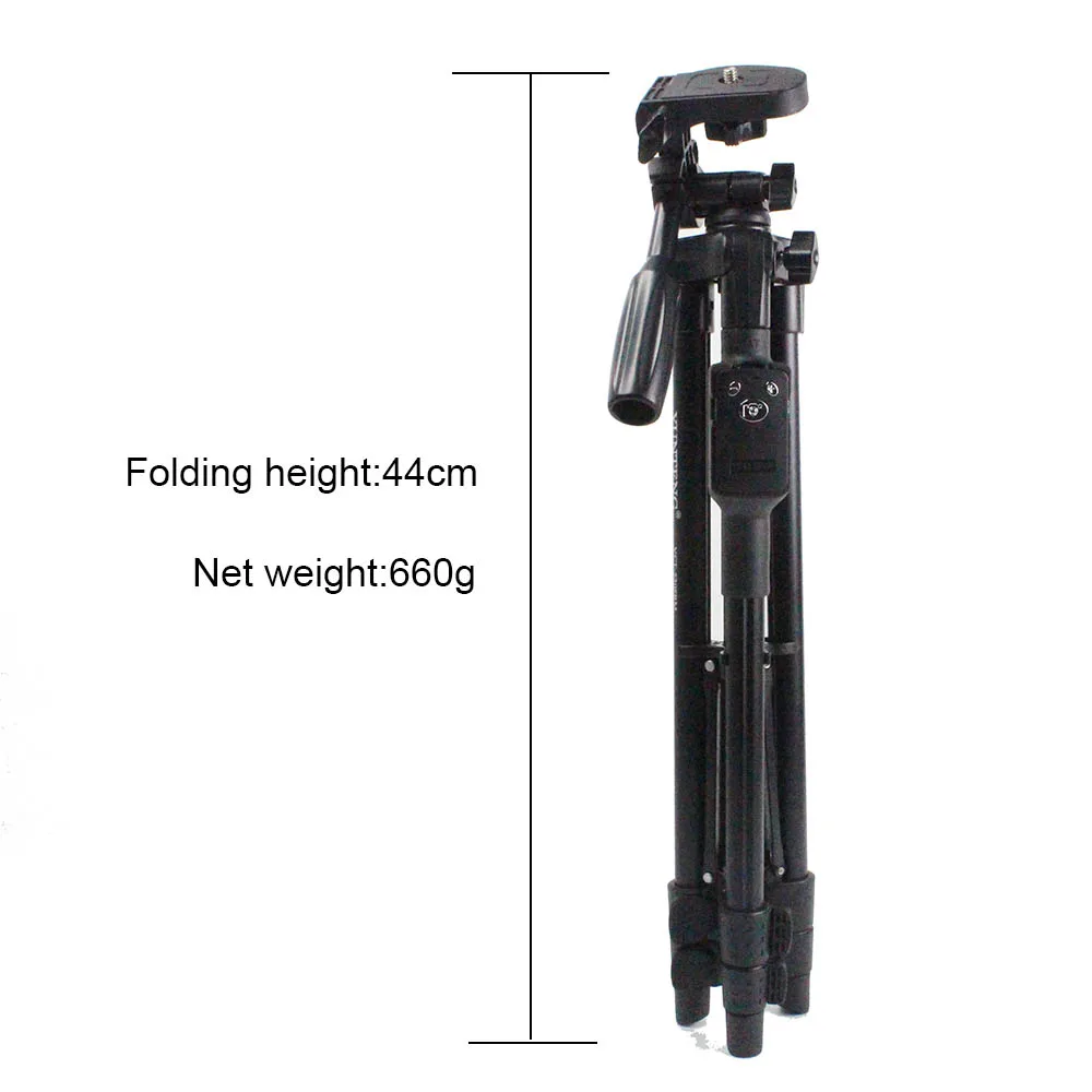 VCT5208 42 120 см легкий штатив для селфи с пультом Bluetooth iPhone 7 6s Plus Samsung Mi Android|selfie tripod|tripod