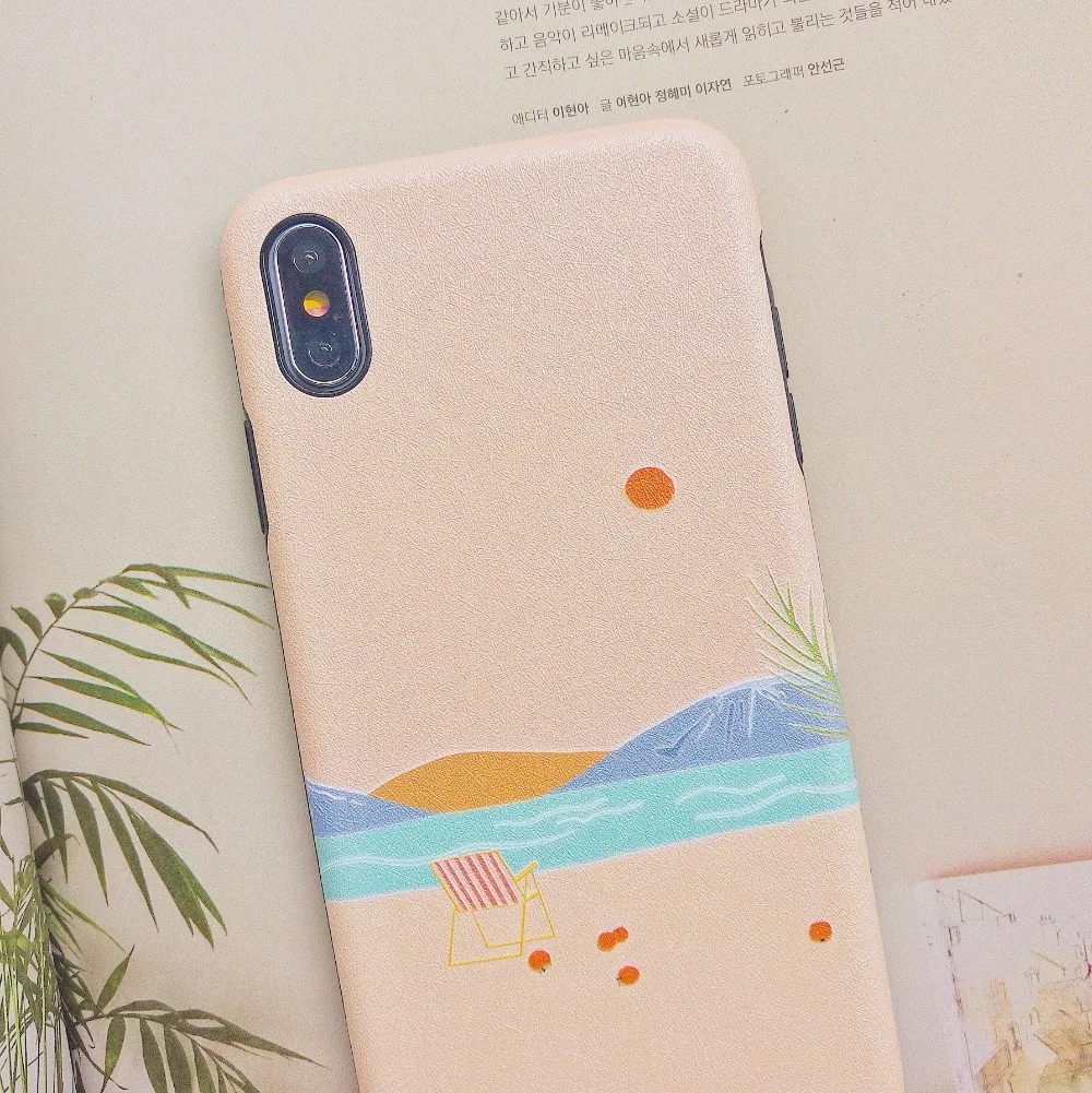 Литературный пейзаж чехол для iphone X XR XS Max выбивает мультфильм 8 7 6 6s плюс |