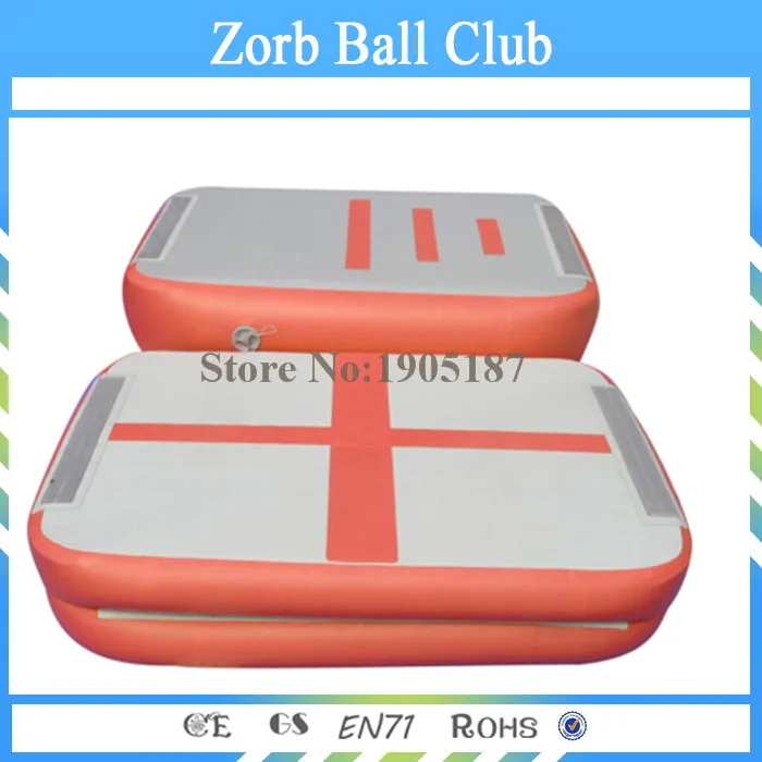 

Free Shipping Orang Tumble Gymnastic Inflatable Air Block,20cm Thickness Inflatable Gymnastic Equipment Air Block For Sale