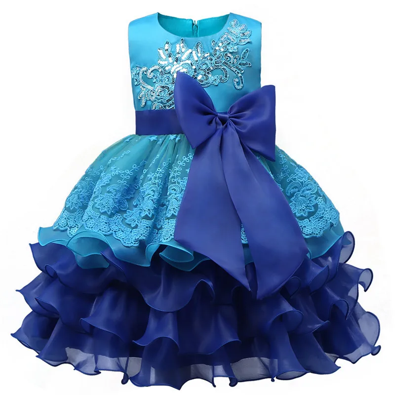 Baby Girl Ball Gown Dresses Tutu Birthday Dress Girls Kids Princess Party Evening Formal Wear Costume Children Clothing | Детская одежда