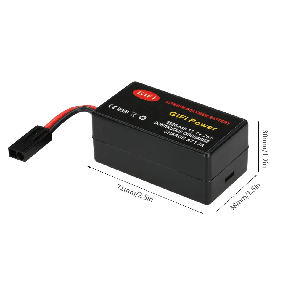 GOOLRC RC Part Power 2300mAh 25C 11 1 V LiPo батарея для Parrot AR. Drone 2 0 Quadcopter Бытовая электроника|lipo