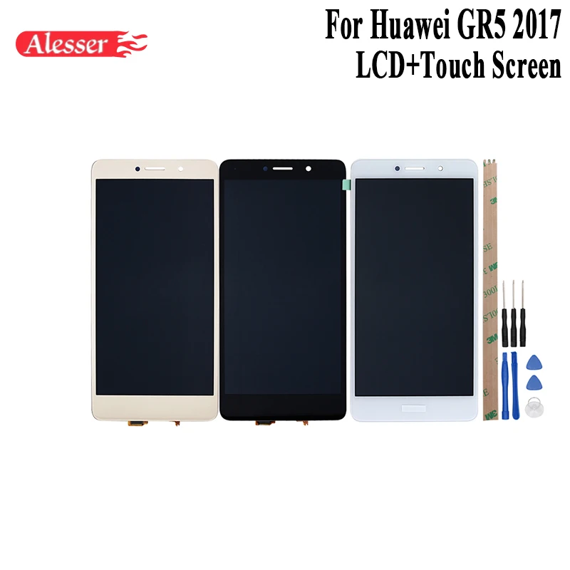 Alesser для Huawei GR5 2017 Honor 6X BLN L24 ЖК дисплей и сенсорный экран Запасные части +