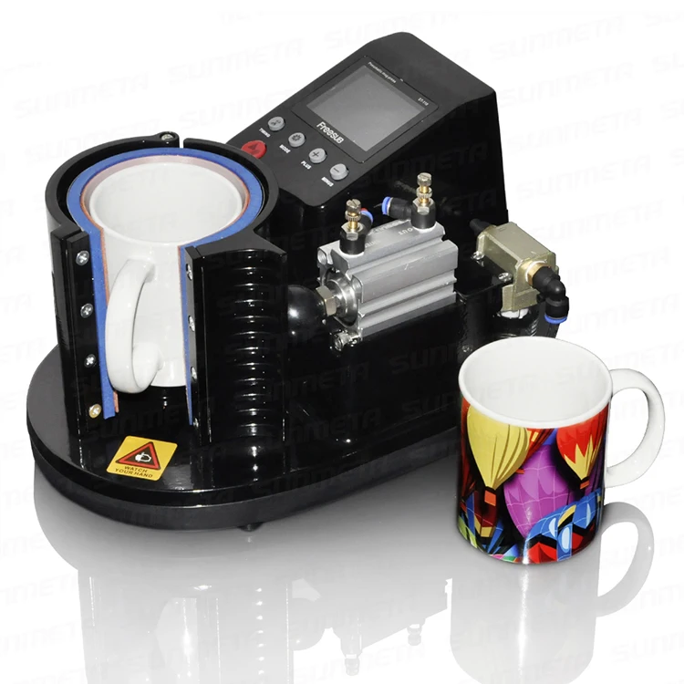 Mini ST110 Pneumatic Vertical Multi-function Heat Transfer Press Thermal Printing Mug Cup Machine | Компьютеры и офис
