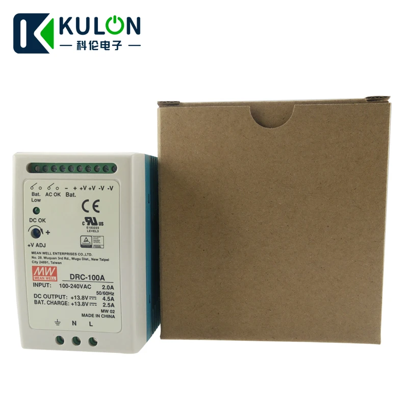 Оригинальный meanwell din rail блок питания для безопасности 60 Вт 12 15 в
