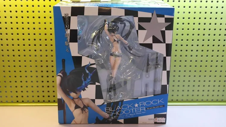 Экшн фигурка аниме Black Rock Shooter из ПВХ Коллекционная модель детские игрушки кукла 20