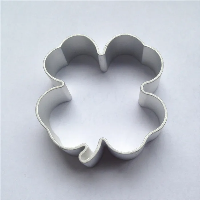 Кухонная форма для печенья в форме четырехлистного клевера резак дешевая