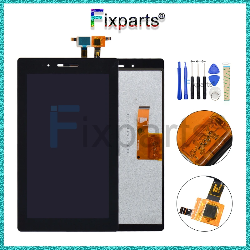 100% Tested For 7.0&quot Lenovo Tab3 LCD Display +Touch Screen Digitizer Assembly Tab TB3-710F TB3-710L TB3-710I | Мобильные