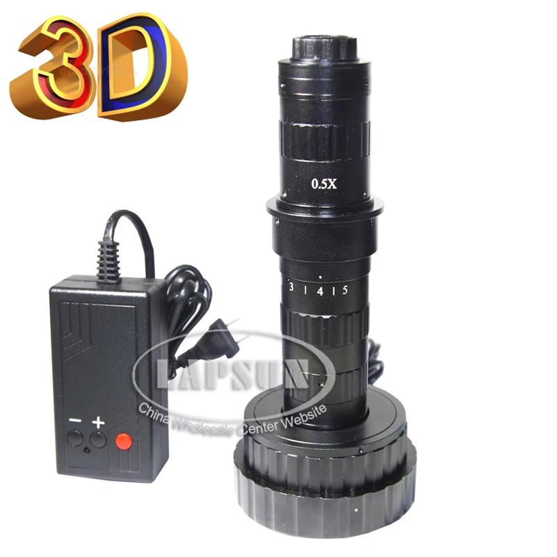 3D стерео и 2D (2 модели) 200X дисплей Zoom C Mount объектив для цифровой промышленной
