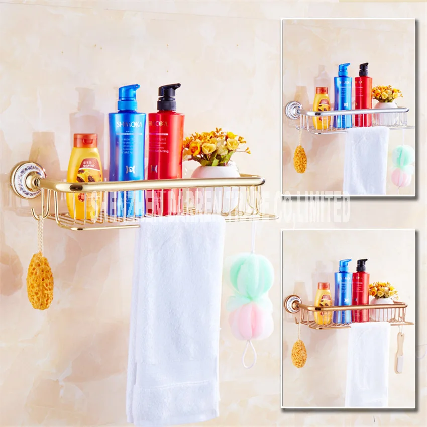 Полностью медная Античная латунная синяя и белая фарфоровая одноуровневая