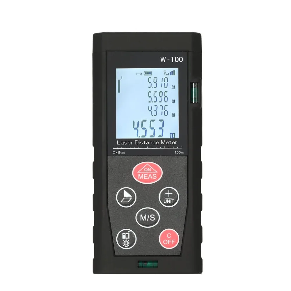Borbede 100M Laser Distance Meter Rangefinder Range Finder Measure Build Device Ruler Test Tool | Инструменты