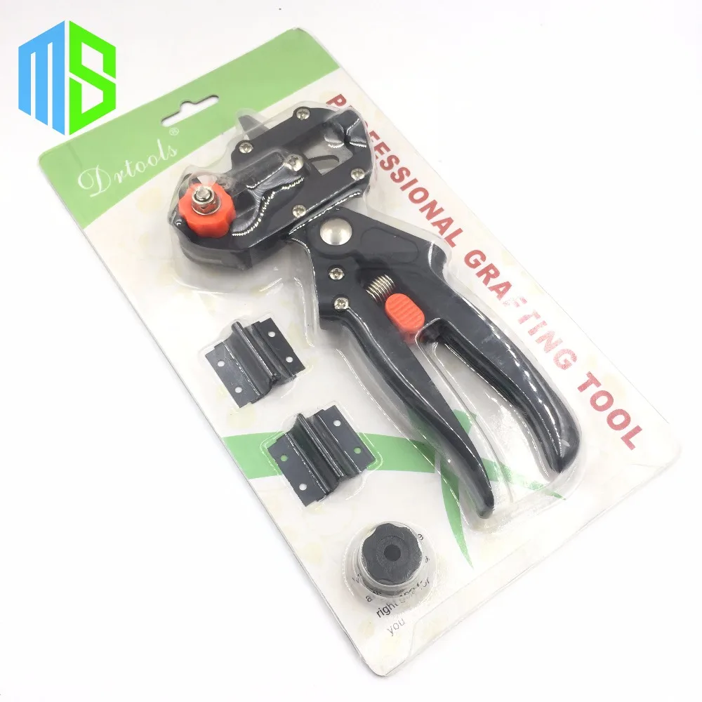 

Black Set Garden Fruit Tree Pro Pruning Shears Scissor Grafting cutting Tool +2 Blade garden tools set pruner Tree Cutting Tool