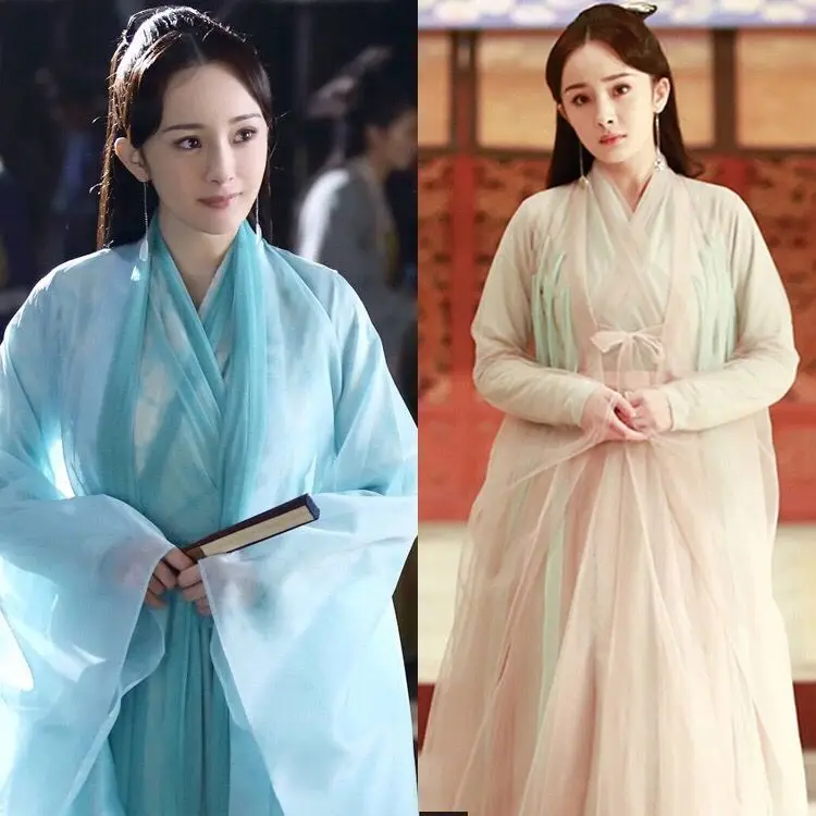 Элегантный костюм феи hanfu для женщин выставочный дизайн фотографии hanfu косплей костюм платье