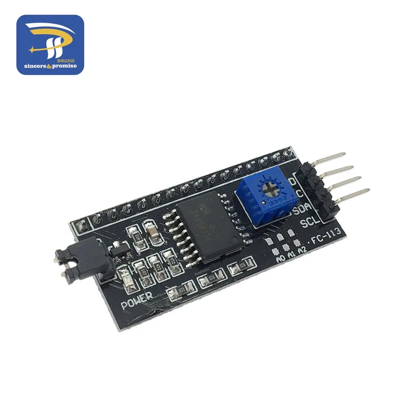 Плата адаптера PCF8574T PCF8574 IIC/I2C/LCD Интерфейс 1602 2004 LCD для Arduino|lcd 1602|lcd adapterlcd lcd |