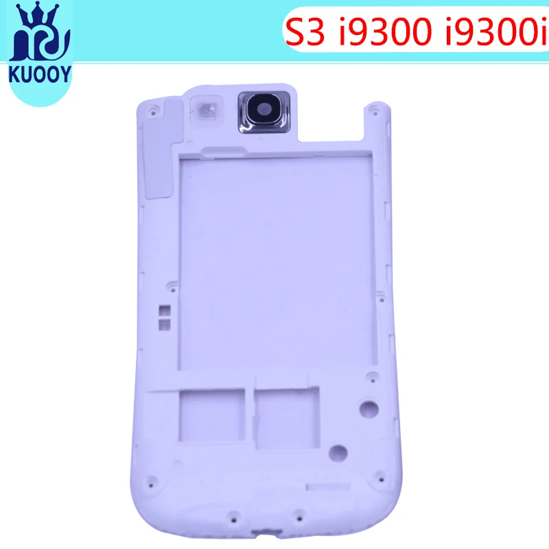 Полный корпус для samsung galaxy s3 i9300 крышка батареи задняя дверь+ средняя рамка ободок пластина