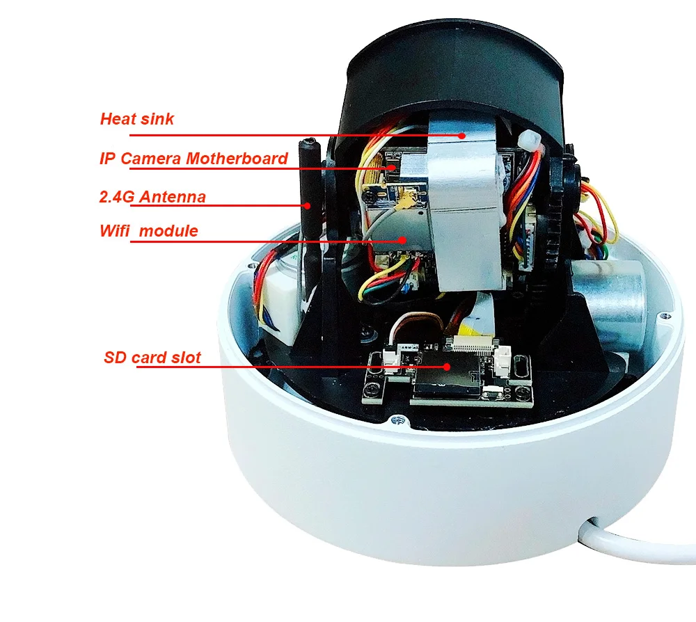 Esunstar 2," 4X Zoom 1080P 2MP Starlight wifi беспроводная наружная ИК PTZ IP камера SONY COMS ONVIF