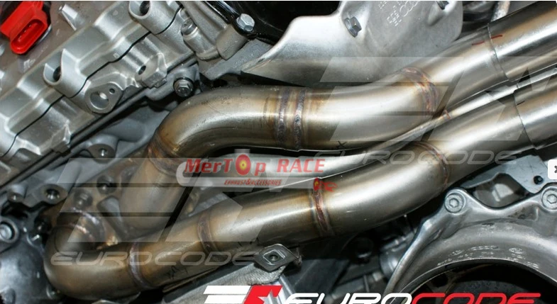Mertop гонки B8 3,0 T S4 и S5 A7 A8 Q5 SQ5 3,0 TFSI V6 длинная трубка коллектора