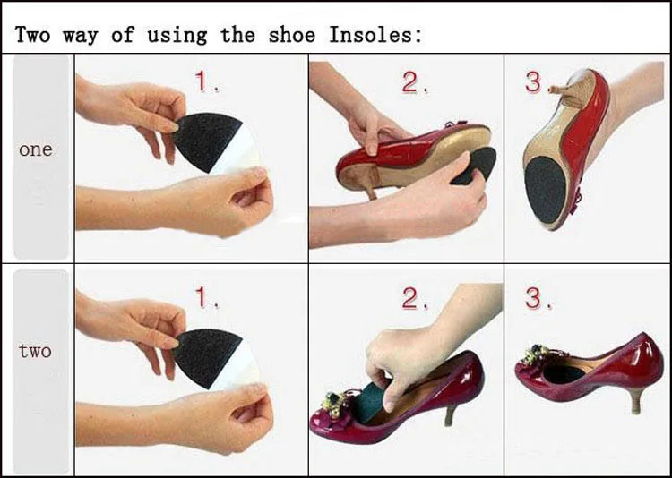 Защитный коврик для обуви на высоких каблуках нескользящая паста