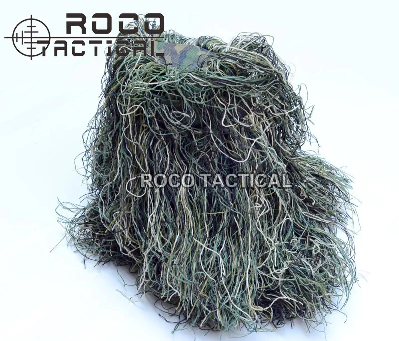 ROCOTACTICAL дышащий снайперский Ghillie капот Камуфляжный головной чехол для Ghillie костюм Москитная сетка капюшон головной убор Ghillie Viper капюшоны