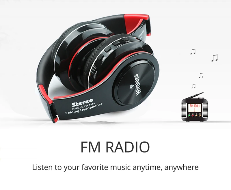 Uyg ST-422 беспроводные наушники bluetooth наушники стерео звук с микрофоном Aux кабель для xiaomi телефона компьютера