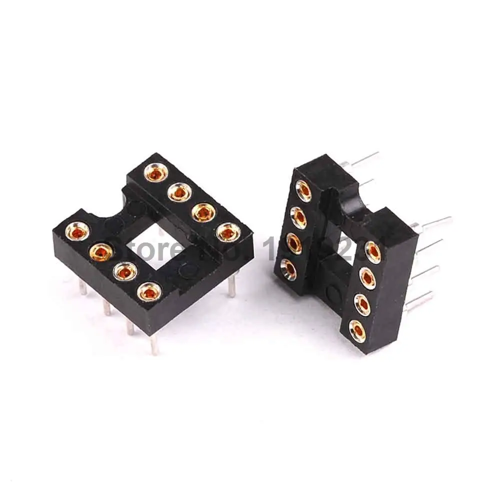 10 шт. 8 контактов круглые отверстия|socket assembly|socket reflectoradaptor bnc |