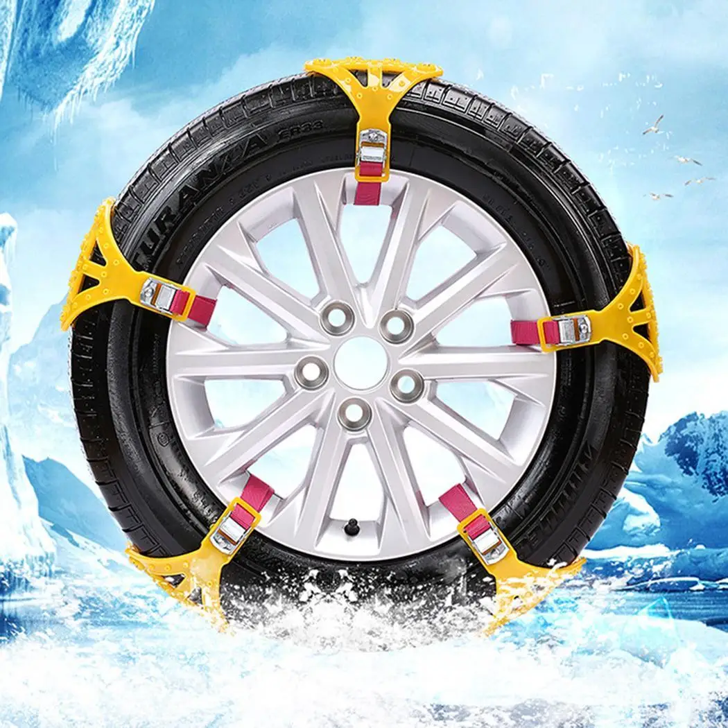 Muddy Ice Snow противоскользящая автомобильная шина лед песок дорожная цепная Пряжка