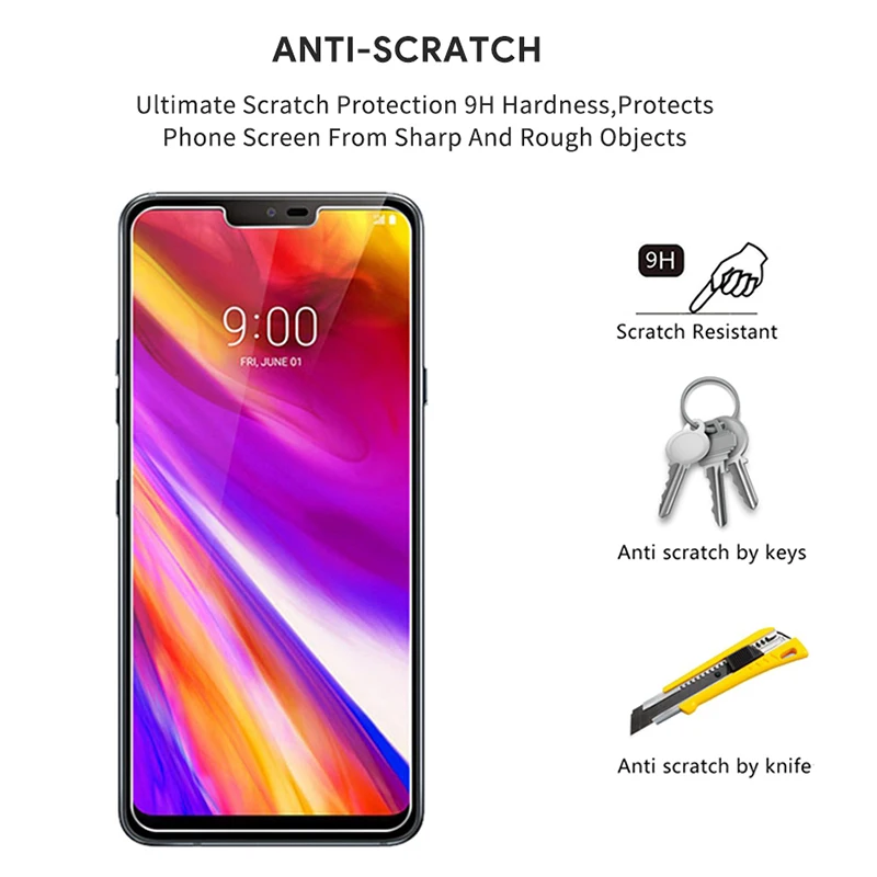 Экран протектор для LG V50 V40 G8 K40 K9 K10 G6 G7 V30 плюс K8 K10 K11 K50 Q60 закаленное Стекло пленка Стекло Экран гвардии