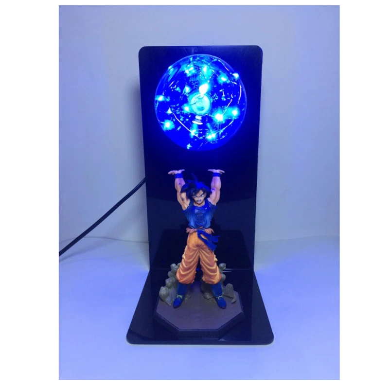 Leedome Dragon Ball Son Goku мощные бомбы светодиодная лампа для аниме настольная в красочном