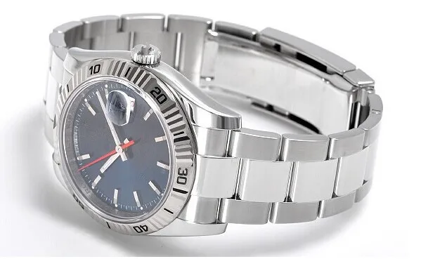 2014 fashion Oyster Perpetual Series 116264-63200 Blue Mens Watch free shipping | Наручные часы