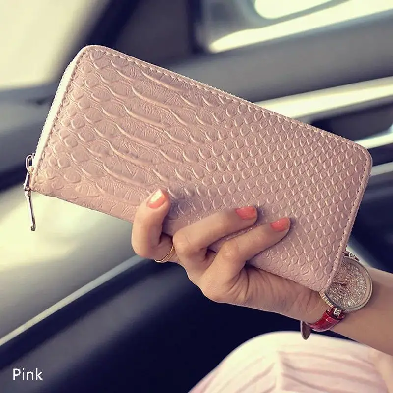 

2019 New Fashion leather RUO FEI Women Wallet luxury brand casual PU Wallet Long Ladies Clutch Coin Purse Women's purse