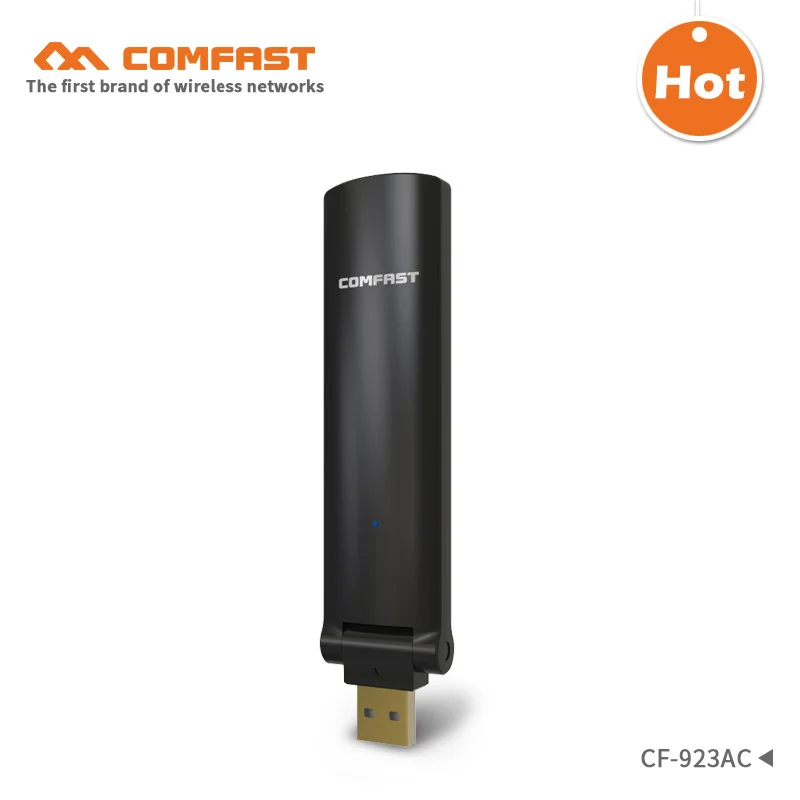 COMFAST AC600 600 Мбит/с Бесплатный драйвер usb wifi адаптер 802.11b/g/n/ac 5 ГГц двухдиапазонный Wi