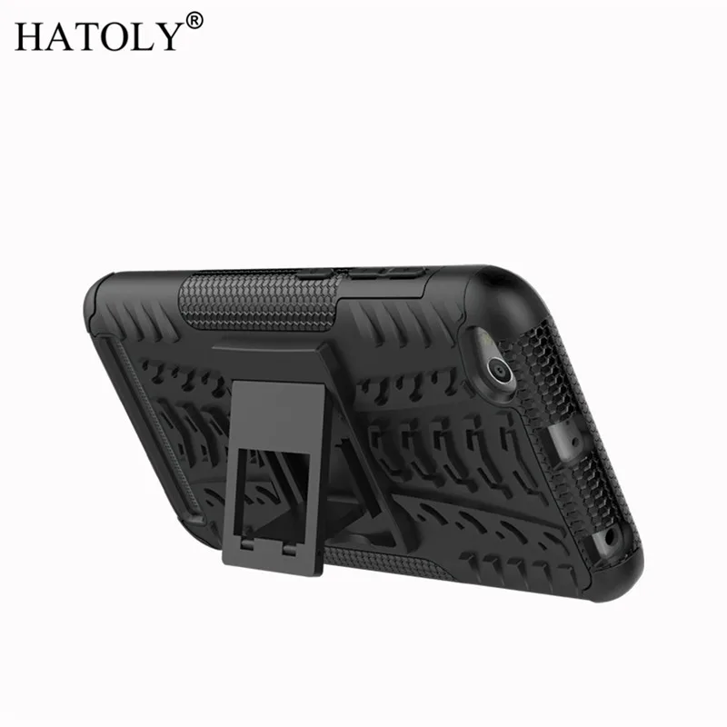 For Xiaomi Redmi 5A Case Anti-knock Bumper Heavy Duty Armor Stand Hard Back Cover Silicone Phone | Мобильные телефоны и