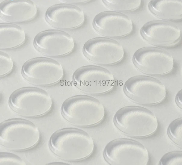 64 шт. силиконовые Нескользящие амортизаторы для бампера 11 х2 мм|Замки шкафов| |