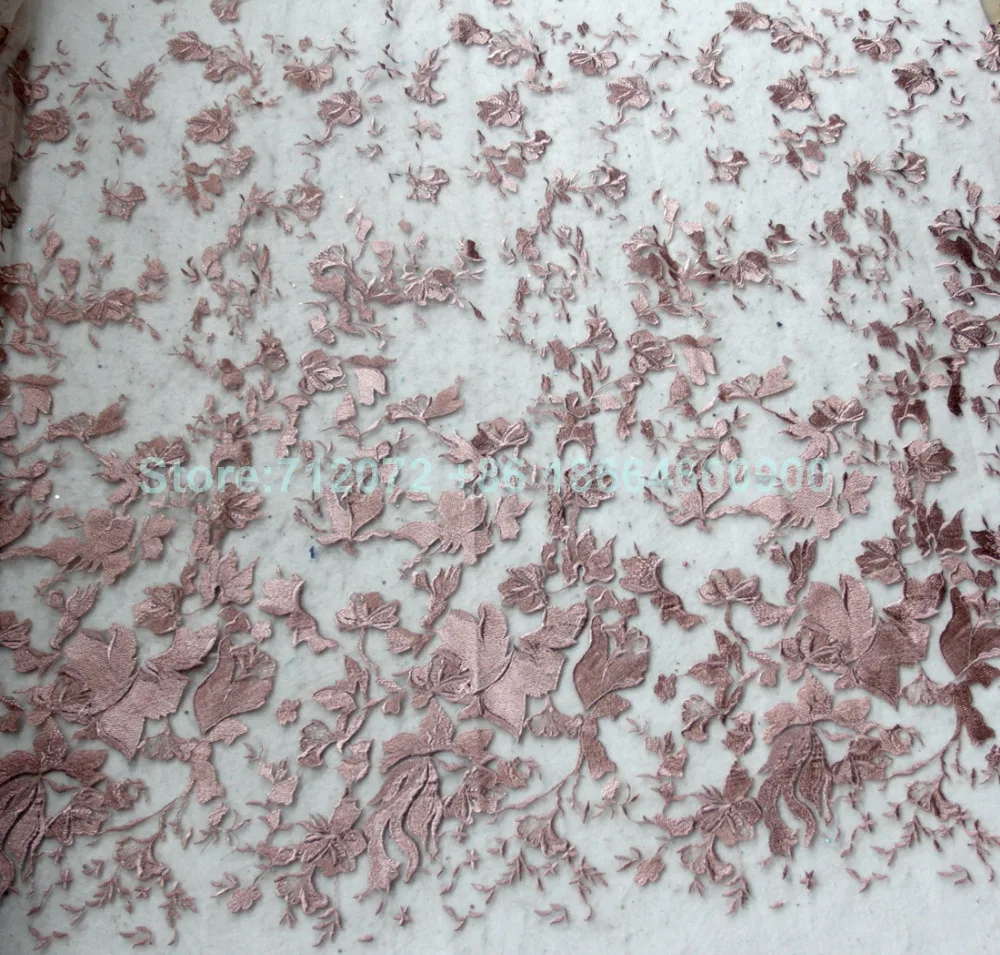 Новый телесный светло голубой сетки вышивка ткань сценические выступления мода