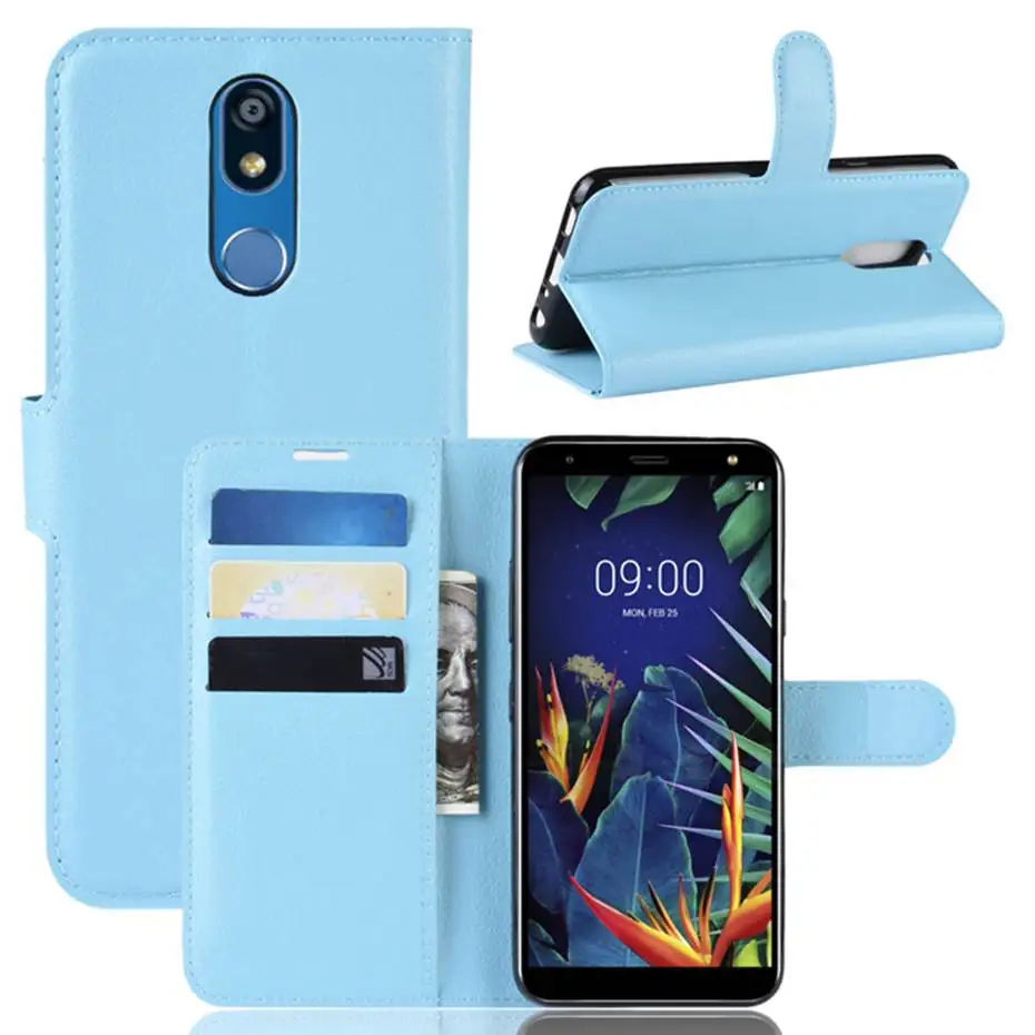 K40 кожаный чехол-книжка для LG K40, чехол для телефона, кошелек, чехол-кошелек для LG K40, чехол для LGK40, Fundas Capa, чехол
