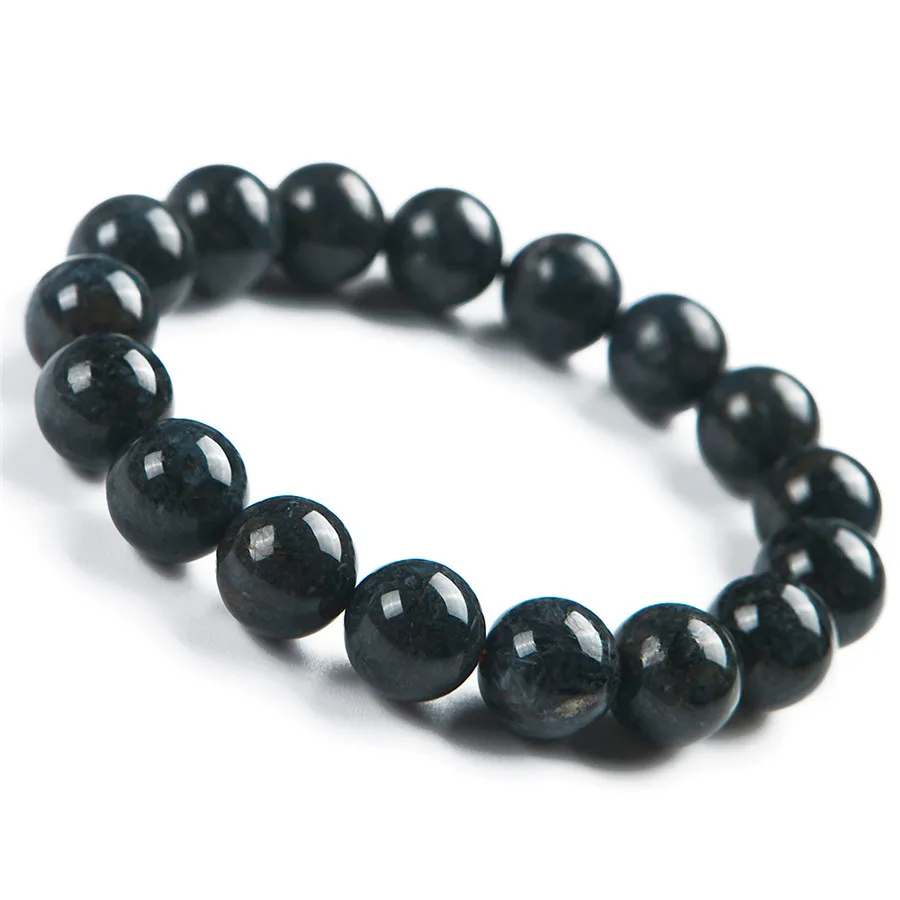 

Fashion Natural Blue Pietersite Namibia stone Round Beads Bracelet 12mm AAAA