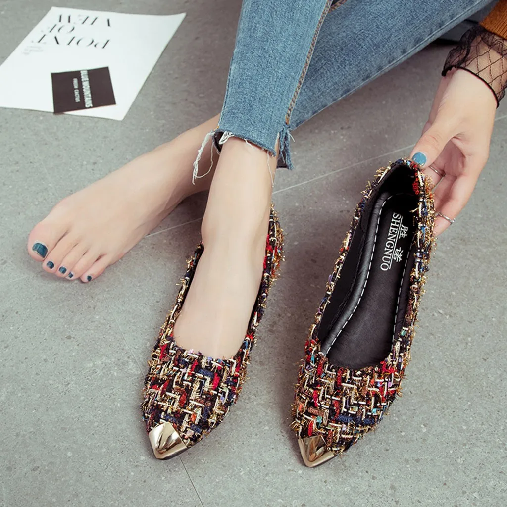 2019 Весна Осень Новые Элегантные женские туфли лодочки с цветами для студентов