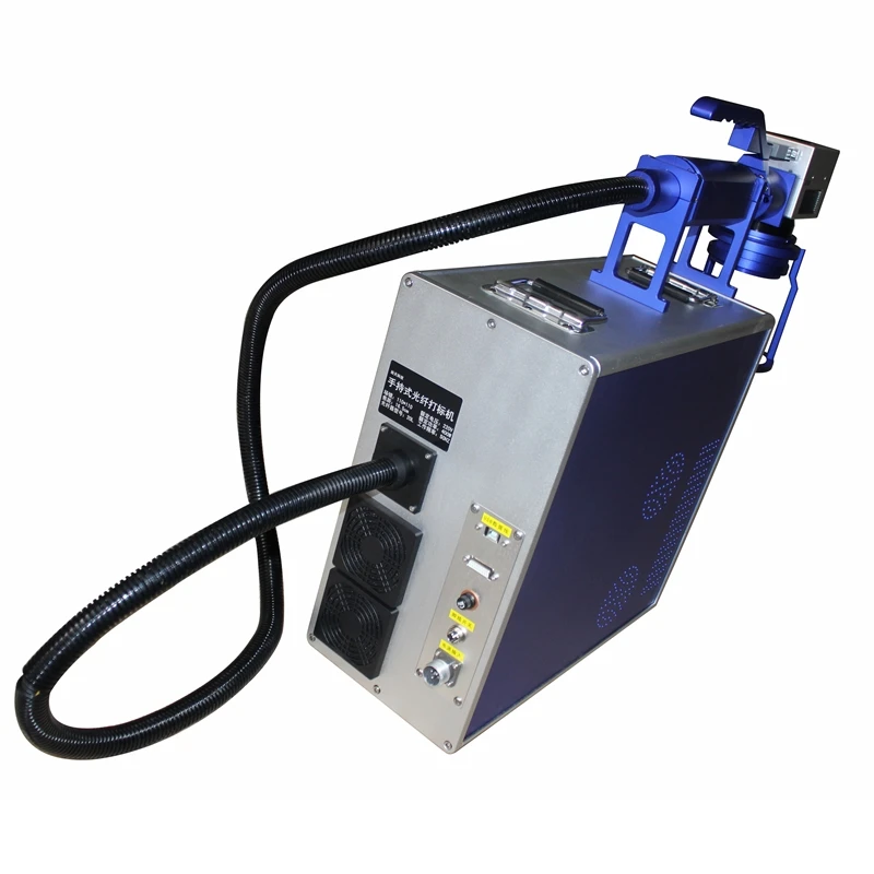 Бесплатная доставка 20 Вт волоконная лазерная маркировочная машина 220/110 в