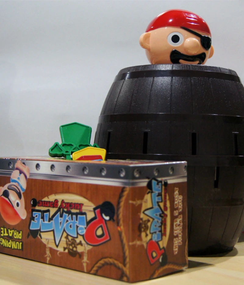 Новые Вечерние игры Бегущий человек прыгающий пират пиратский баррель