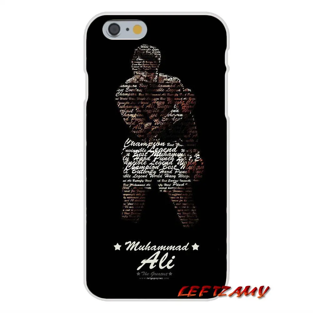 Крутой боксерский Чемпион Мохамед Али для iPhone X XR XS MAX 4 4S 5 5S 5C SE 6 6S 7 8 Plus ipod touch