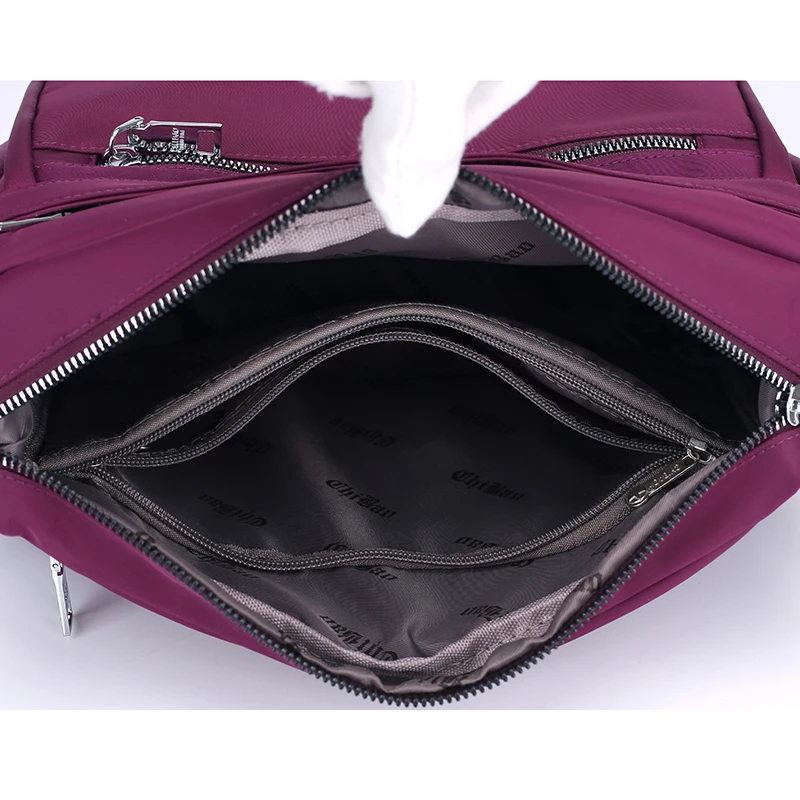 Новинка 2021 водонепроницаемая нейлоновая женская сумка на плечо