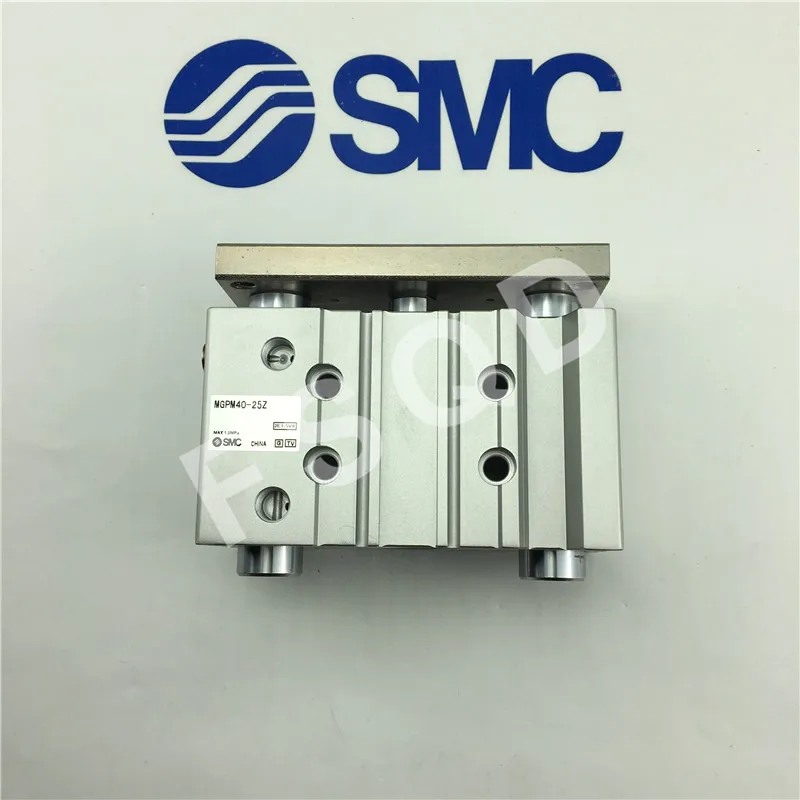MGPM40-10Z MGPM40-20Z MGPM40-25Z MGPM50-25Z SMC компактный направляющий цилиндр тонкий три оси цилиндра с шток цилиндра MGPM серия