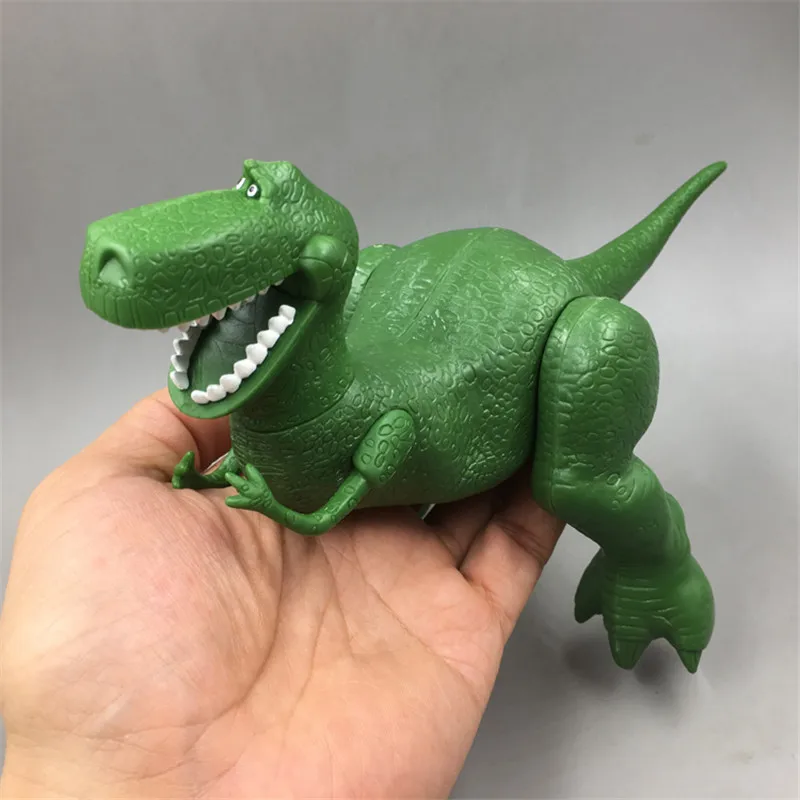 1 шт. 22 см История игрушек 3 Rex Зеленый Динозавр ПВХ фигурка игрушка на день рождения Рождество год подарок Суставы подвижные