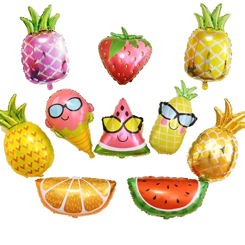 Гавайские украшения тропические вечерние ананасовые фруктовые большие